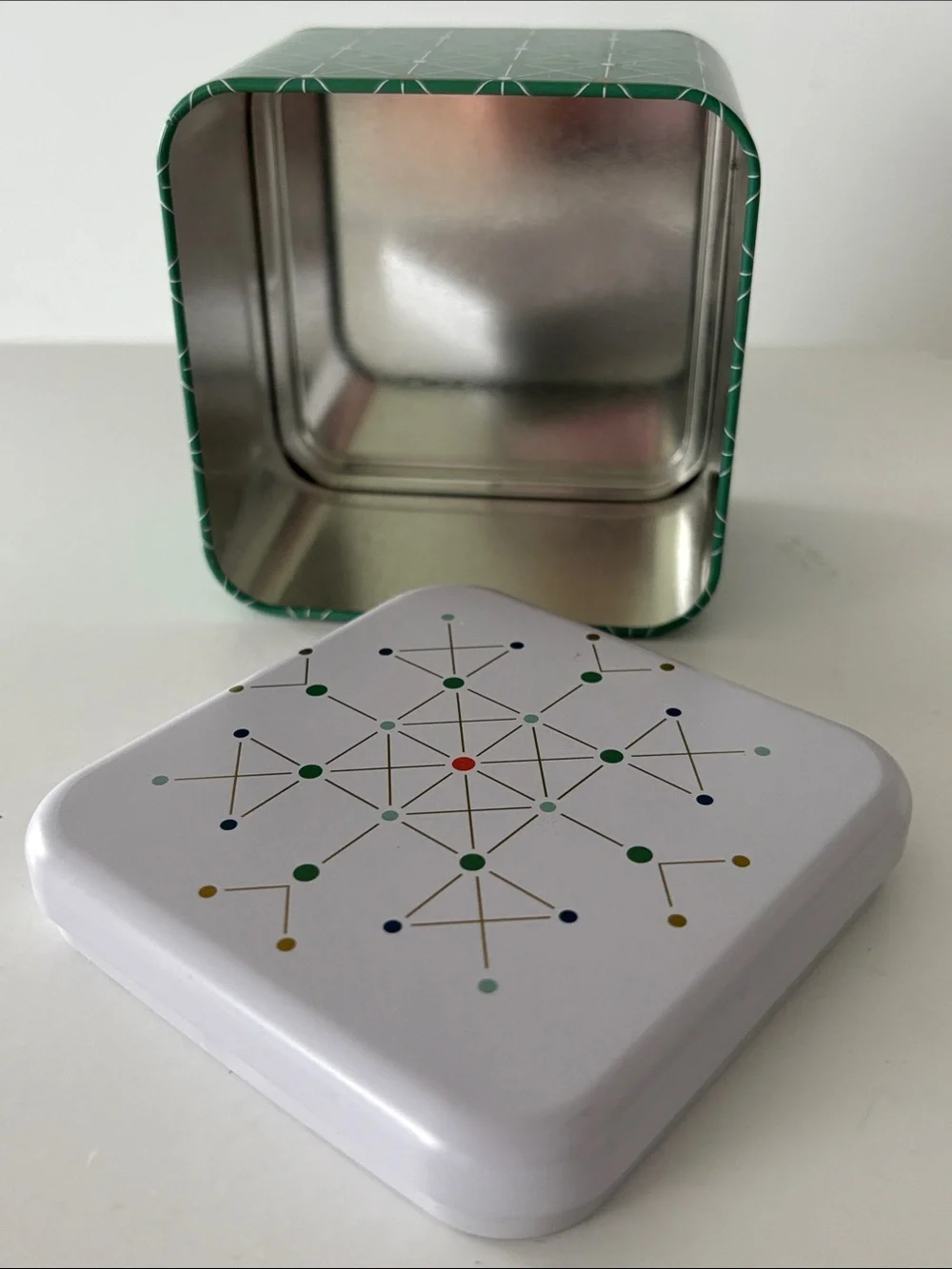 Fossil 30th Anniversary Abstract Constellation Design Watch Tin Box
